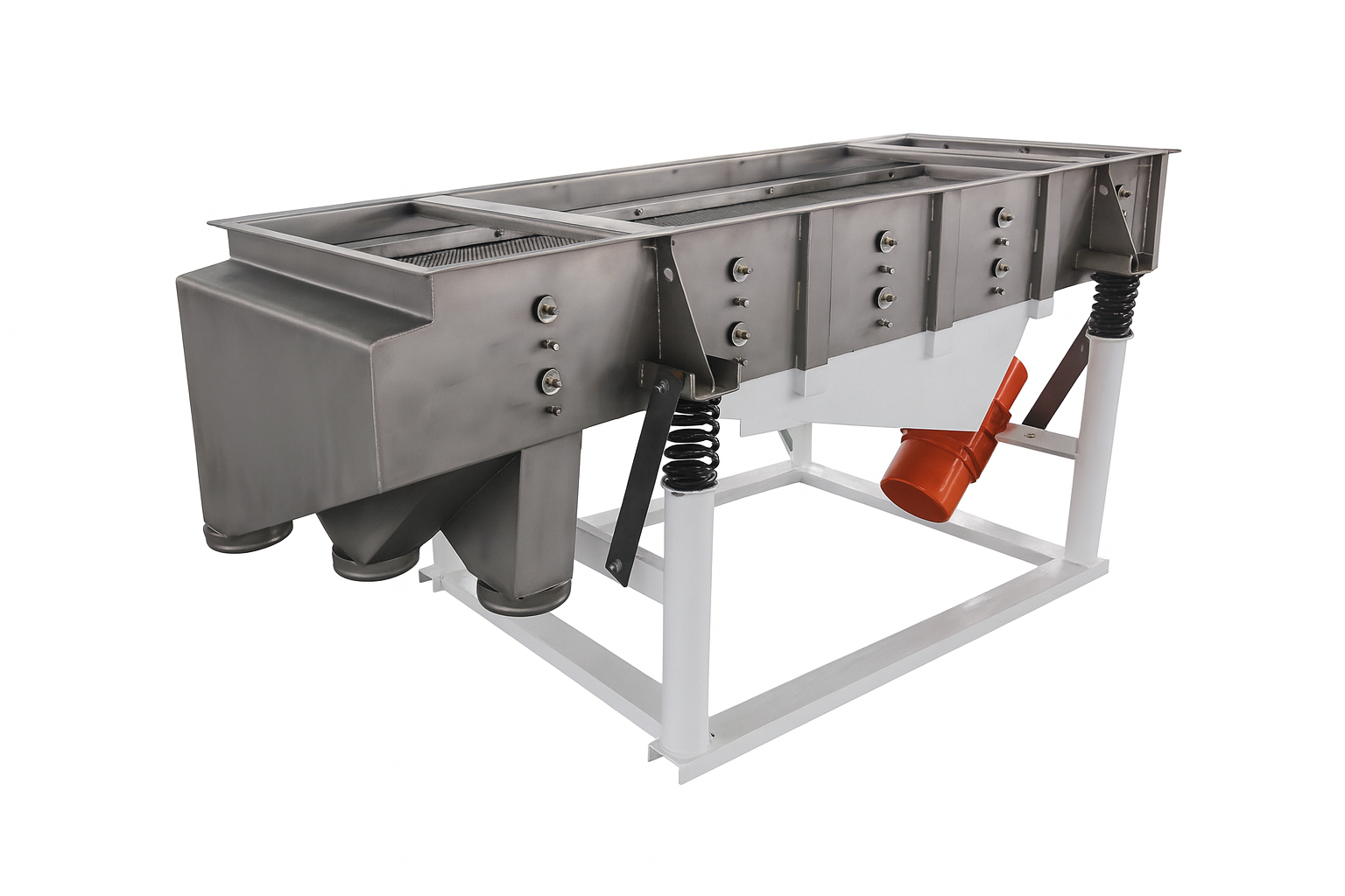 Linear vibrating screen